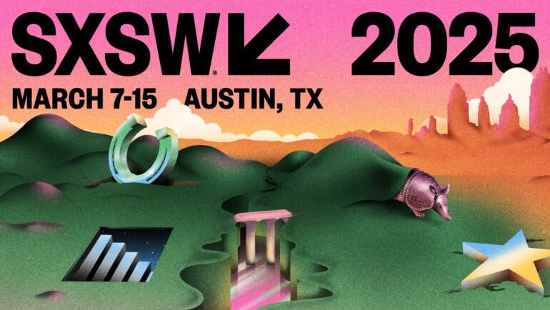 south by southwest 2025 banner