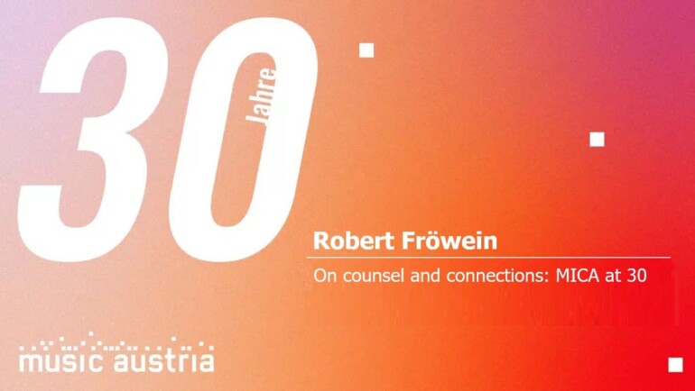 mica at 30 froewein banner