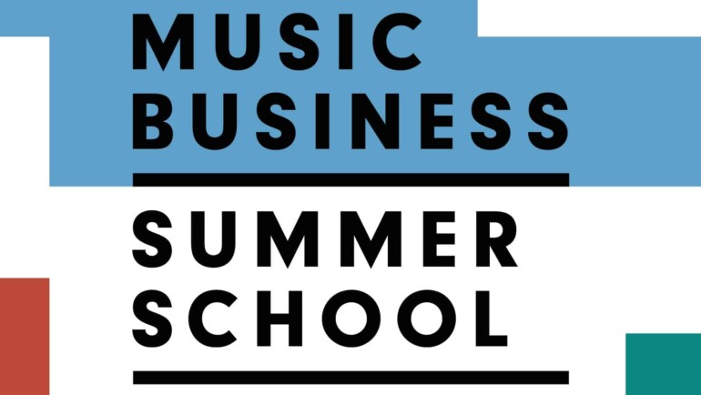 Music Business Summer School banner