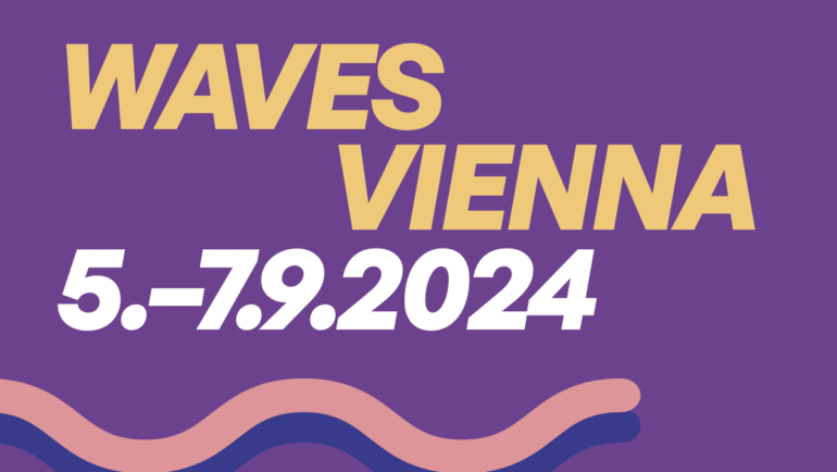 Waves Vienna 2024 banner