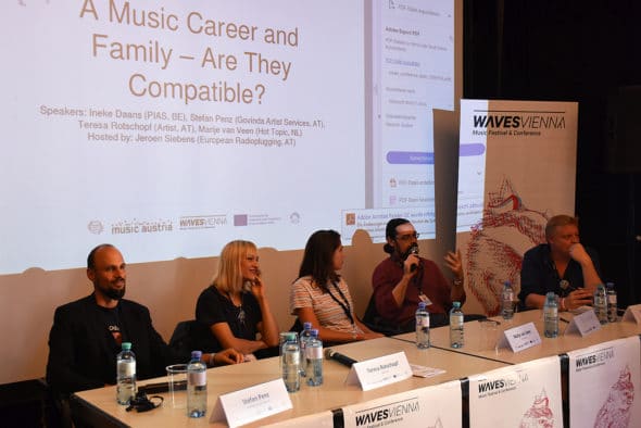Waves Vienna Conference 2018: "Music Career and Family" (c) Anna Breit